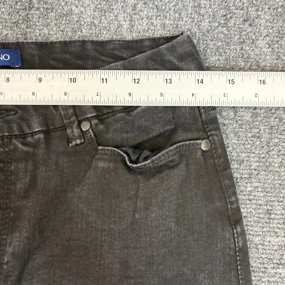 Bandolino Smooth Operator Skinny Jeans Womens 8‎ Faded Black Stretch Denim Pants
